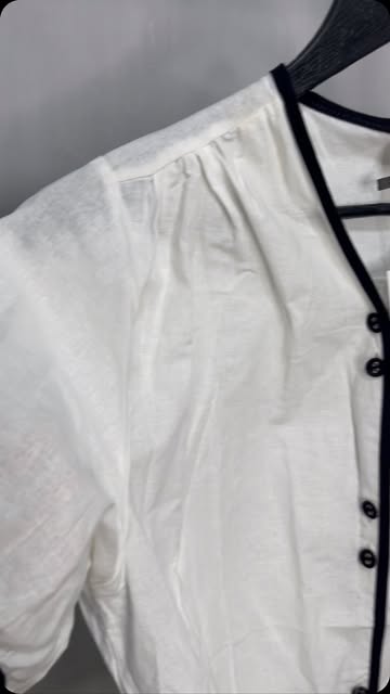 شومیز آستین کوتاه زنانه لنین خنک